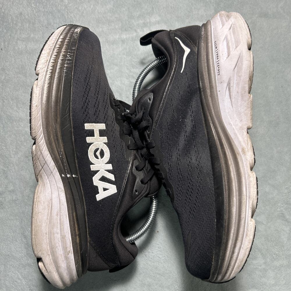 Hoka One One Bondi 8 Wide Shoes Womens 9 D Running Barefoot Trailhead Hiking